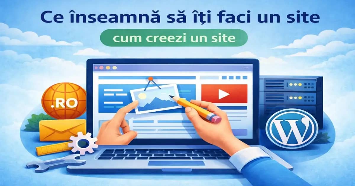 Cum creezi un site – elementele principale