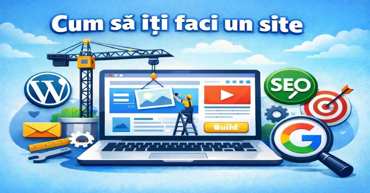 Cum să îți faci un site – ghid pas cu pas
