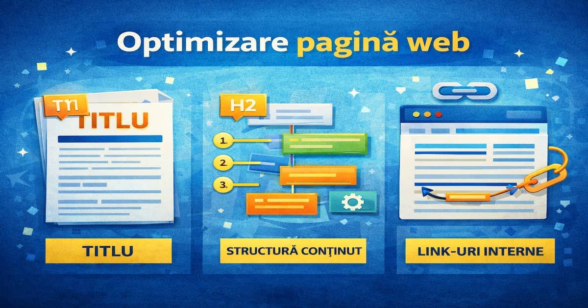 optimizare pagină web seo on-page