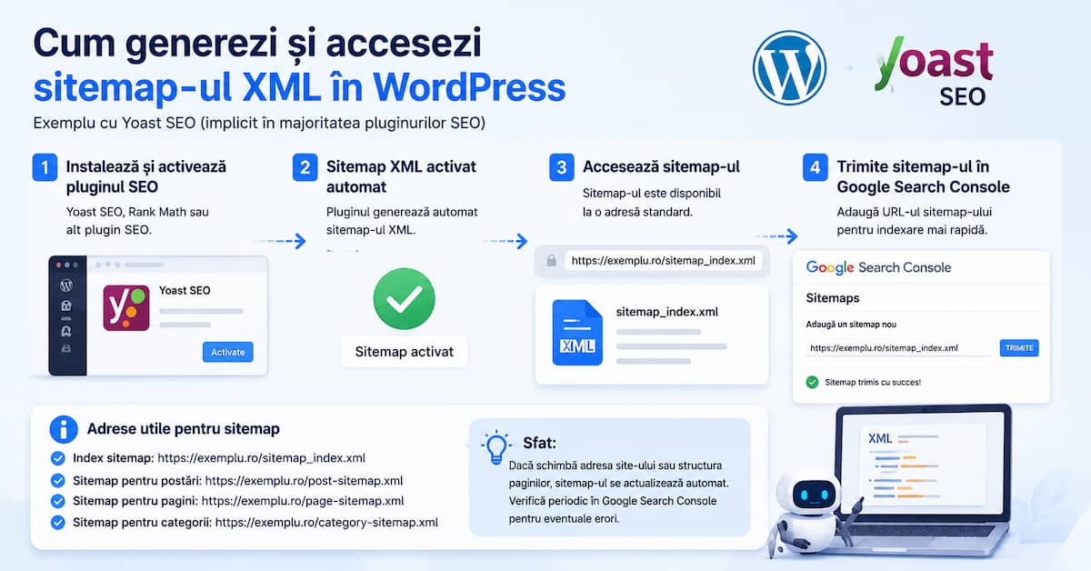 Cum generezi și accesezi un sitemap XML în WordPress folosind pluginuri SEO