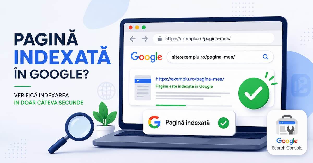Cum verifici dacă o pagină este indexată în Google