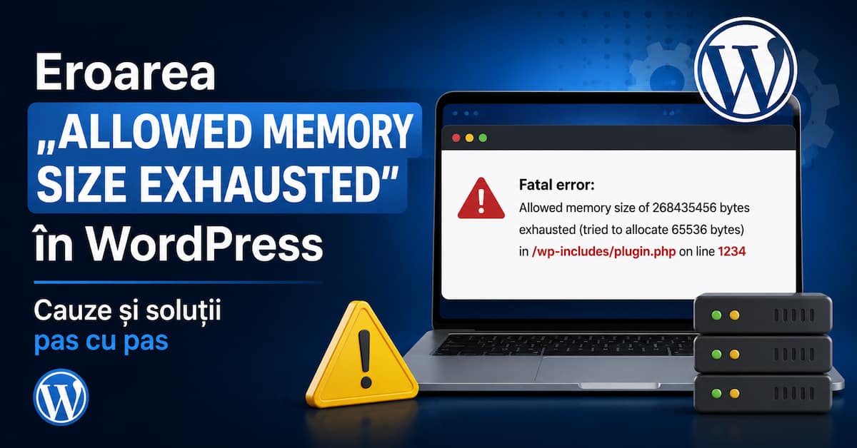 Eroarea Allowed memory size exhausted