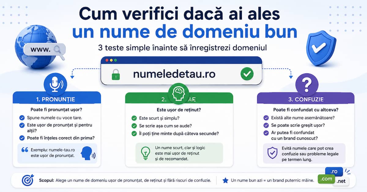 verificare nume de domeniu bun